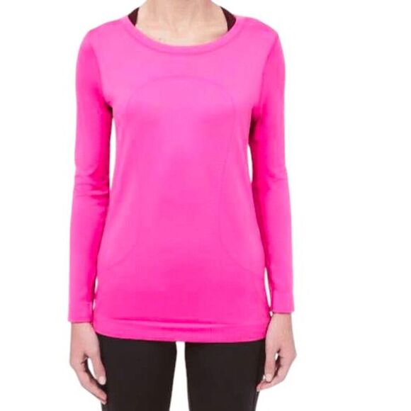 LULULEMON ATHLETICA Swiftly Tech Long Sleeve 'Relaxed Fit Size 10 - Picture 1 of 4